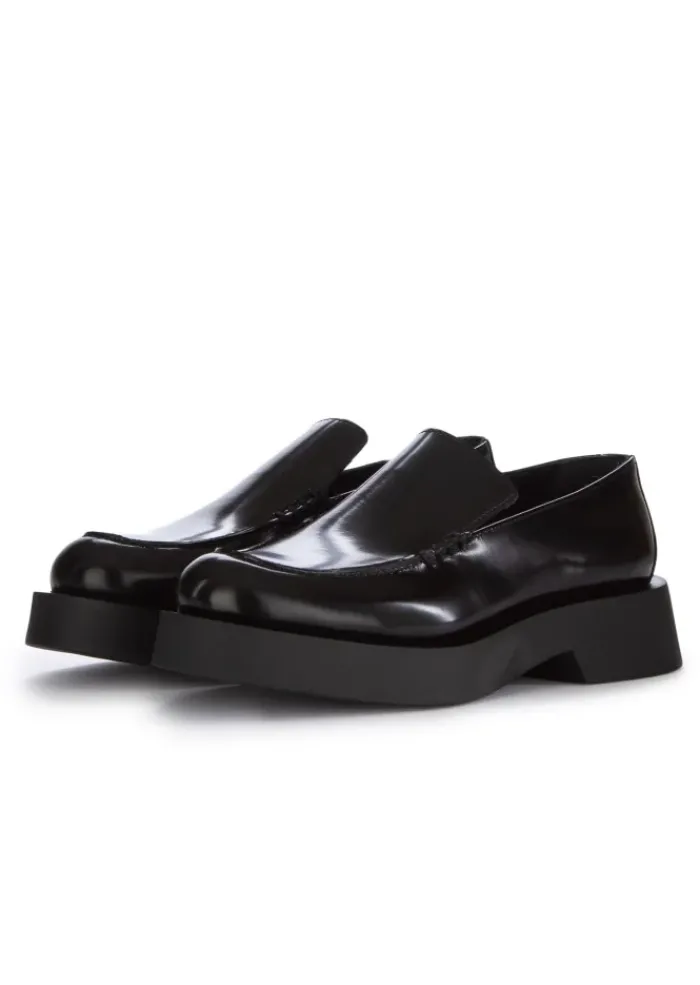 POEVE POESIE VENEZIANE | LOAFER DICKE SOHLE ABRASIVATO SCHWARZ Online
