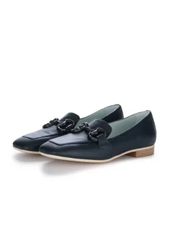 POEVE POESIE VENEZIANE | LOAFER LEDER NAPPA BLAU Sale