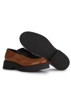 POEVE POESIE VENEZIANE | LOAFER DICKE SOHLE ABRASIVATO BRAUN SCHWARZ New