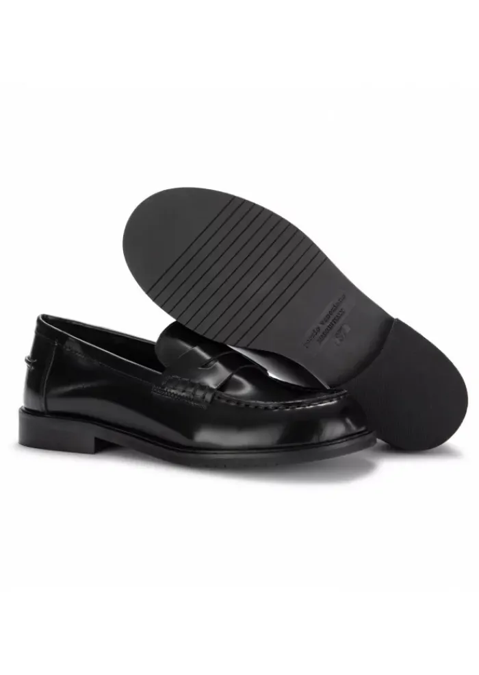 POEVE POESIE VENEZIANE | LOAFERS ABRAS LEDER SCHWARZ Best