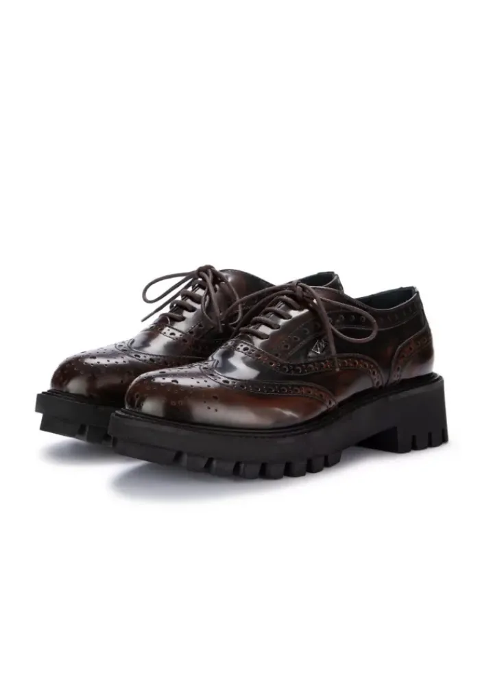 POEVE POESIE VENEZIANE | SCHNÜRSCHUHE BROGUE BRAUN Outlet