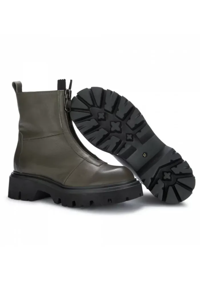 POEVE POESIE VENEZIANE | STIEFEL MIT REISSVERSCHLUSS CACTUS GRÜN Sale