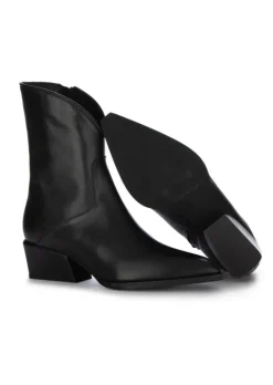 POEVE POESIE VENEZIANE | STIEFELETTEN HARPER VITELLO SCHWARZ Outlet