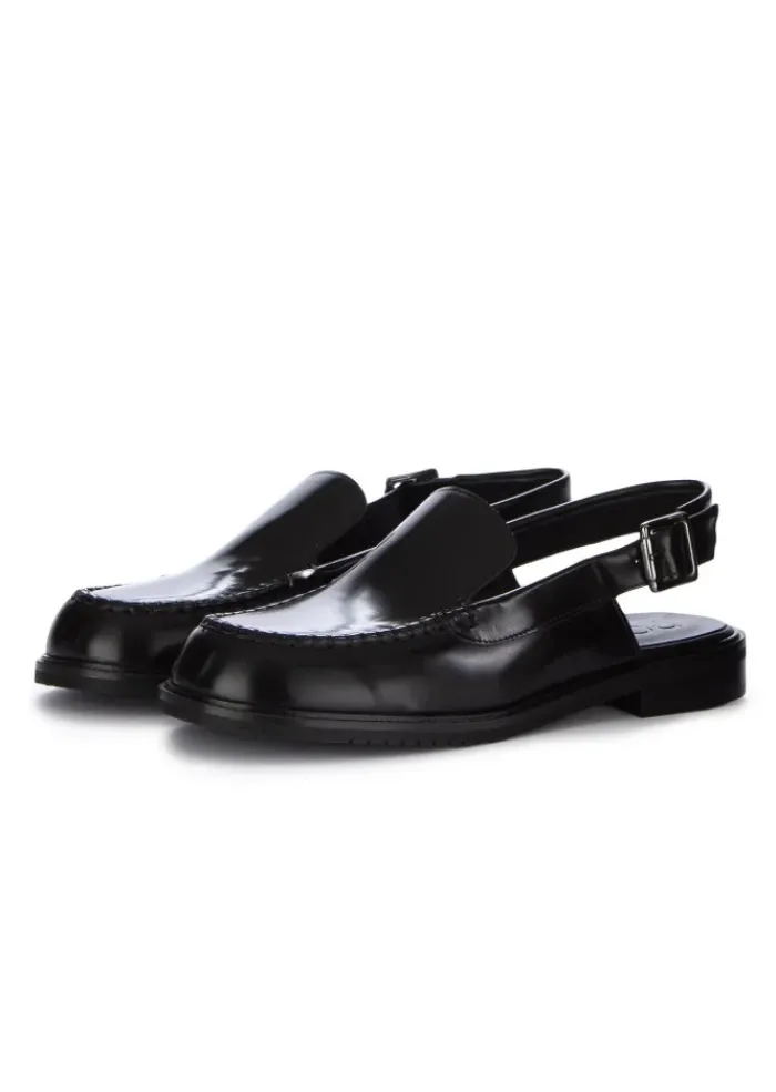 POEVE | SLINGBACK LOAFER NEW ABRASIVATO SCHWARZ Online