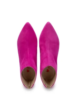 POSITANO IN LOVE | STIEFELETTEN CARMEN WILDLEDER CYCLAMEN New