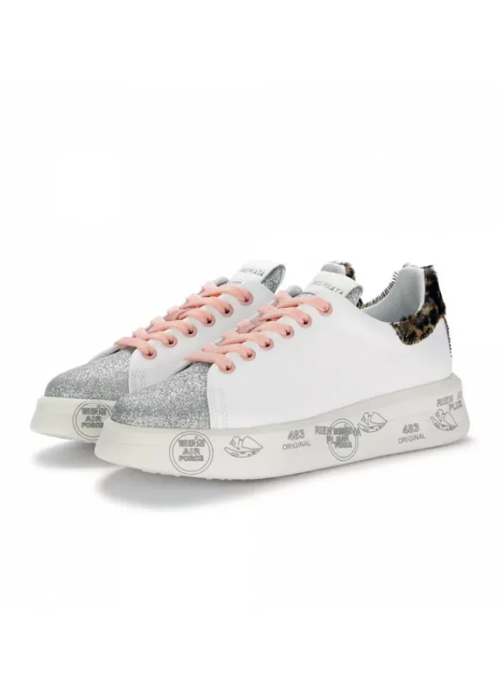 PREMIATA | DAMENSNEAKERS BELLE 5988 WEIß ROSA New