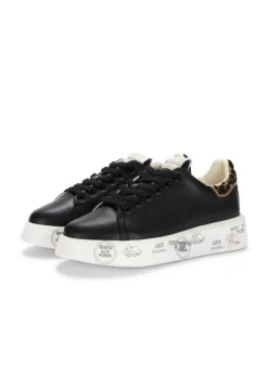 PREMIATA | SNEAKER BELLE LEDER SCHWARZ GEFLECKT Outlet