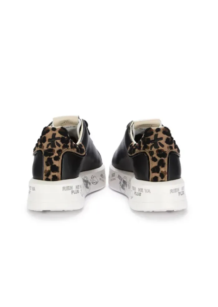 PREMIATA | SNEAKER BELLE LEDER SCHWARZ GEFLECKT Outlet