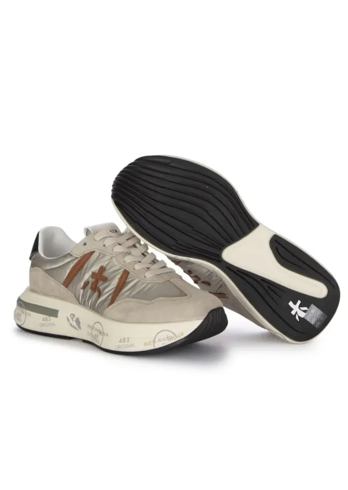 PREMIATA | SNEAKER CASSIE SILBER BEIGE Hot