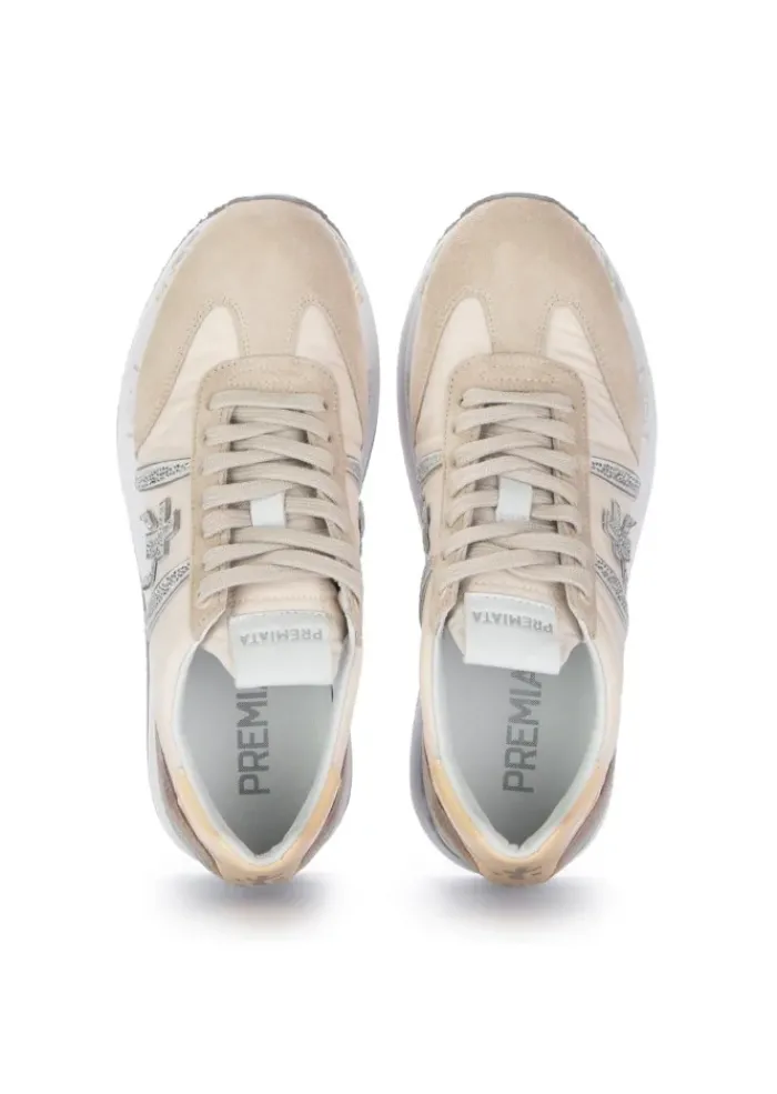 PREMIATA | SNEAKER CONNY BEIGE GLITZERN Best