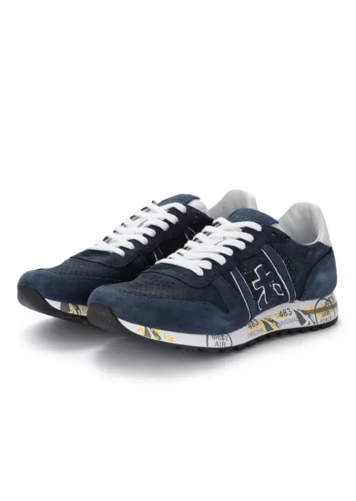 PREMIATA | SNEAKER ERIC WILDLEDER BLAU Sale