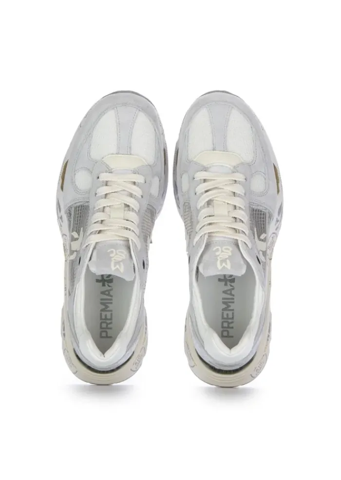 PREMIATA | SNEAKER MASED GRAU SILBER Sale