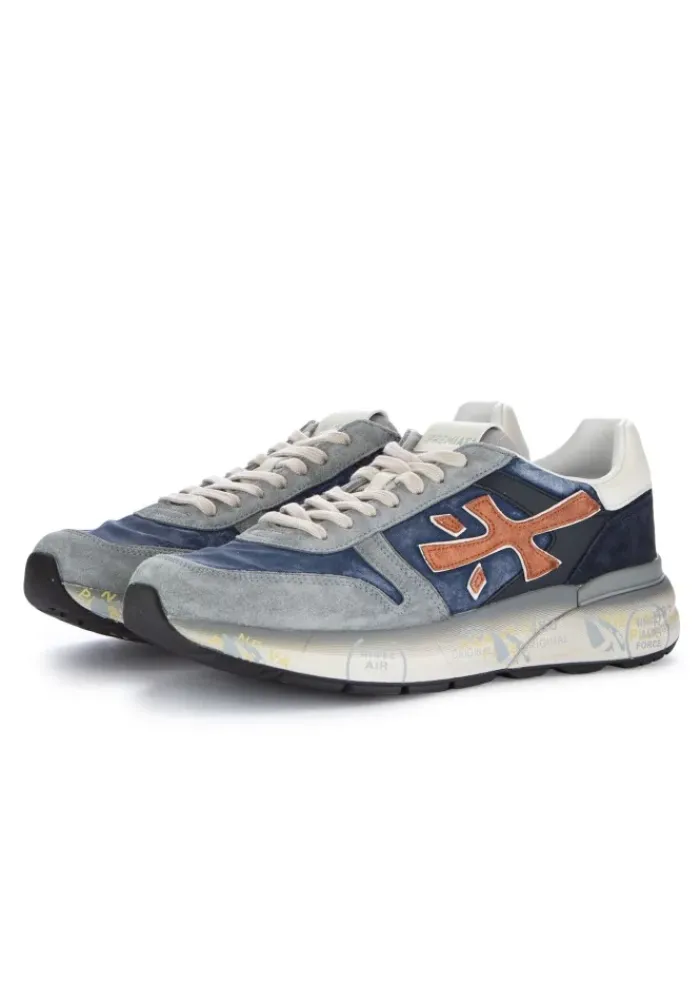 PREMIATA | SNEAKER MICK BLAU GRAU Clearance