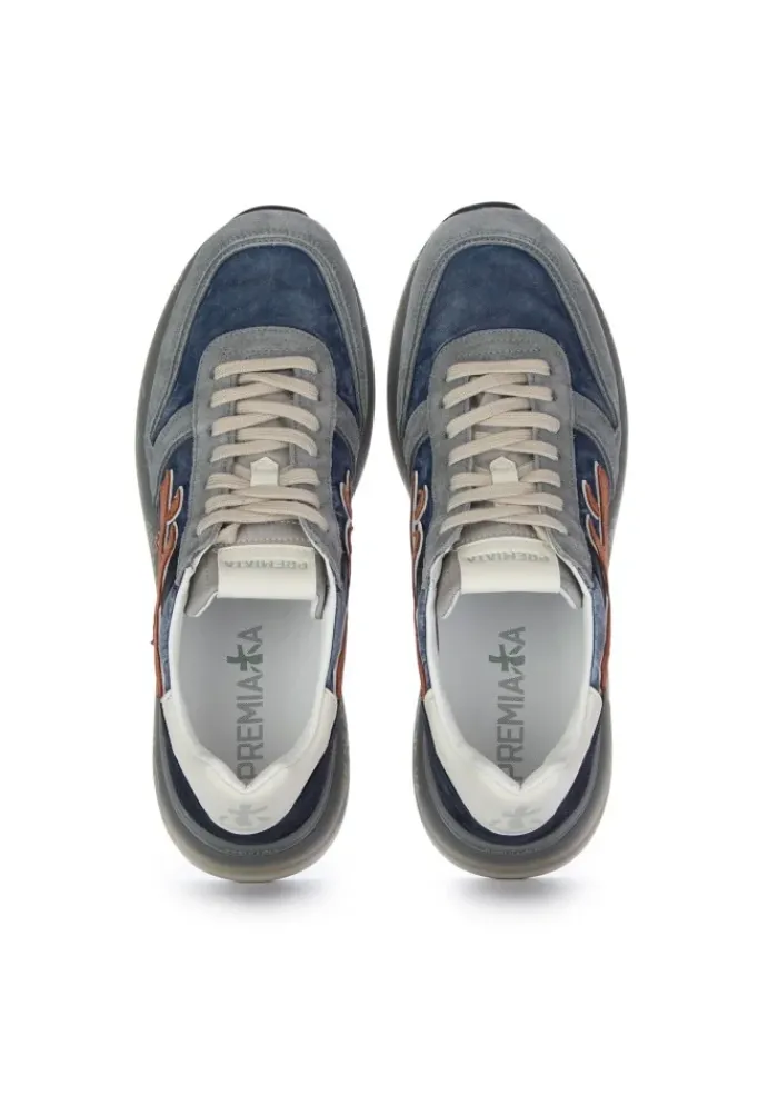 PREMIATA | SNEAKER MICK BLAU GRAU Clearance
