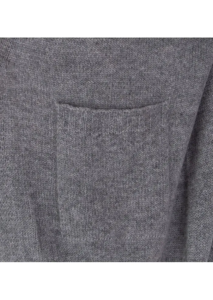 RIVIERA CASHMERE | CARDIGAN TASCHEN GRAU Clearance