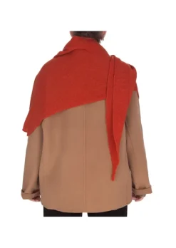RIVIERA CASHMERE | KEFIA GLATT GESTRICKTER LEICHT ORANGE Discount