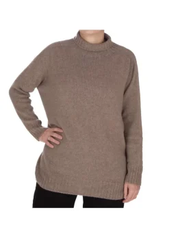 RIVIERA CASHMERE | ROLLKRAGENPULLOVER OVER GARZATO BRAUN Discount