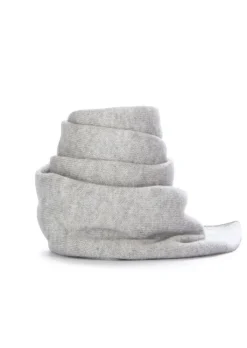 RIVIERA CASHMERE | SCHAL GLATT HELLGRAU Clearance