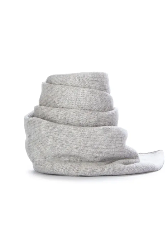 RIVIERA CASHMERE | SCHAL GLATT HELLGRAU Clearance