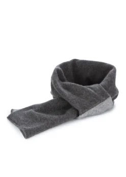 RIVIERA CASHMERE | SCHALKRAGEN ZWEIFARBEN GRAU Outlet