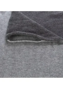RIVIERA CASHMERE | SCHALKRAGEN ZWEIFARBEN GRAU Outlet
