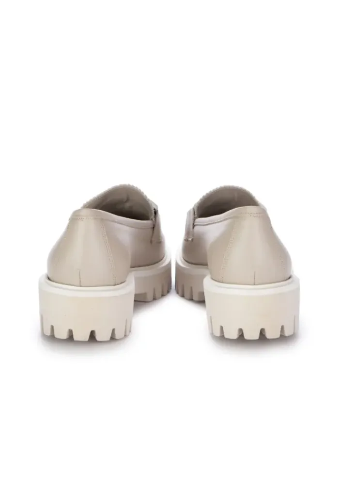 ROMA | LOAFER KALBSLEDER BEIGE WEIß Hot