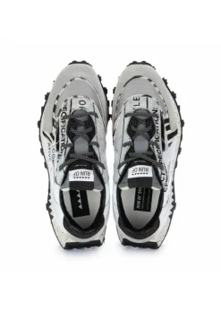 RUN OF | SNEAKER BODRUM SHUTTLE GRAU WEIß Clearance