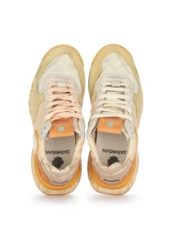 SATORISAN | SNEAKER CHACRONA LINEN ORANGE MEHRFARBIG Sale