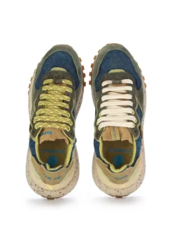 SATORISAN | SNEAKER CHACRONA METTA HEMP BLAU GRÜN Discount