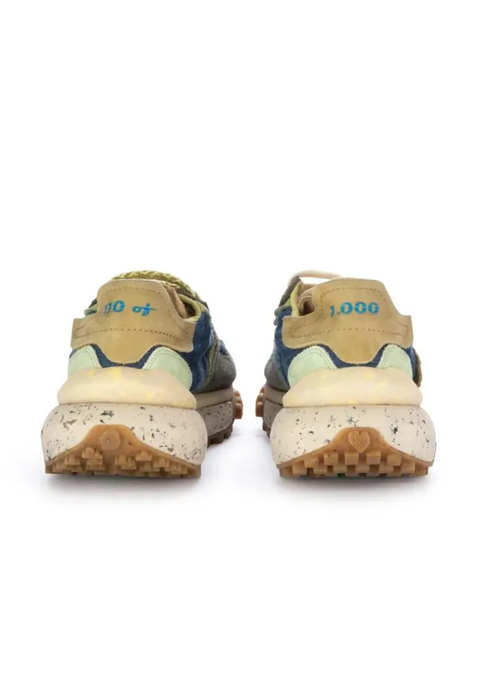 SATORISAN | SNEAKER CHACRONA METTA HEMP BLAU GRÜN Discount