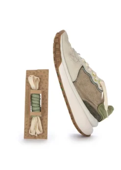 SATORISAN | SNEAKER CHACRONA METTA LINO WHITEWISP BEIGE BRAUN Fashion
