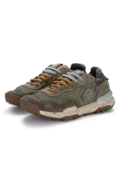 SATORISAN | SNEAKER CHACRONA LASER PREMIUM GRÜN BRAUN Outlet