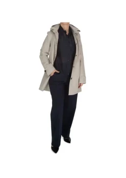 SAVE THE DUCK | REGENMANTEL GRIN20 APRIL GRAU Fashion
