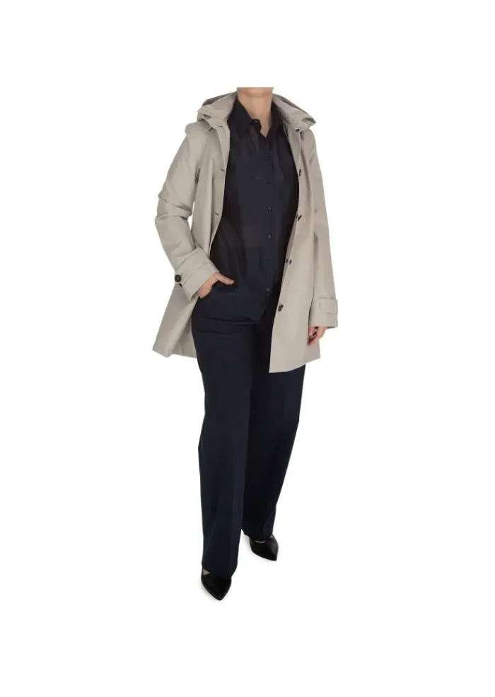 SAVE THE DUCK | REGENMANTEL GRIN20 APRIL GRAU Fashion