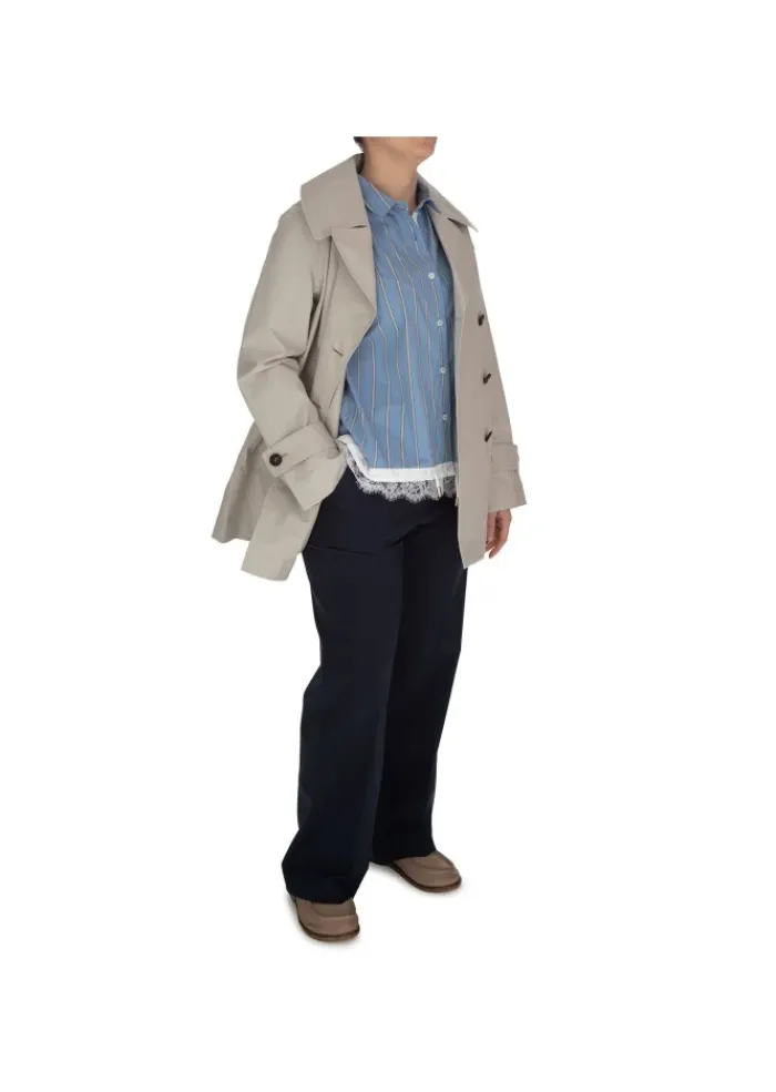 SAVE THE DUCK | TRENCHCOAT GRIN20 SOFI GRAU Outlet