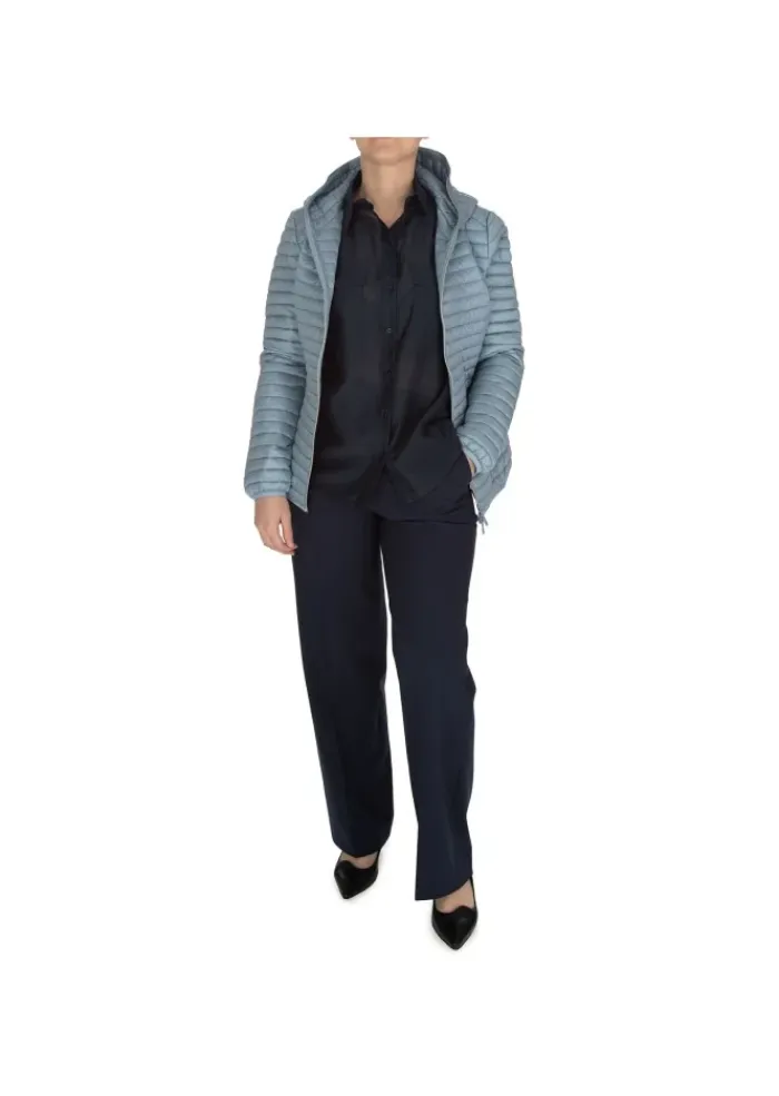 SAVE THE DUCK | DAUNENJACKE IRIS20 ALEXA HELLBLAU New