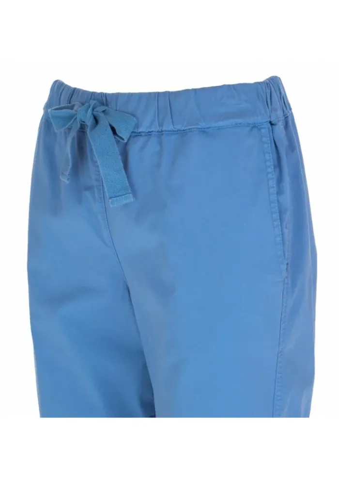 SEMICOUTURE | HOSE BAUMWOLLE HELLBLAU Outlet