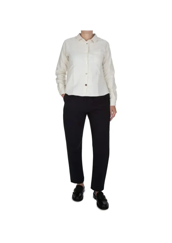 SEMICOUTURE | HOSE ELASTISCHER BUND BLAU Online