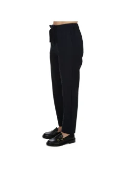 SEMICOUTURE | HOSE ELASTISCHER BUND BLAU Online