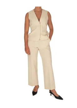 SEMICOUTURE | HOSE GERADEM SCHNITT BEIGE Fashion