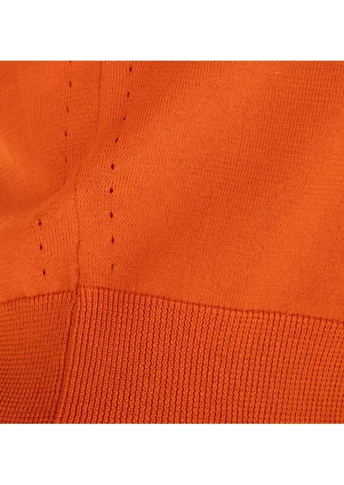 SEMICOUTURE | PULLOVER V-AUSSCHNITT ORANGE Clearance