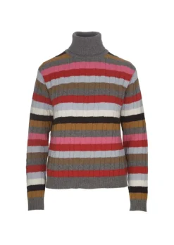 SEMICOUTURE | ROLLKRAGENPULLOVER WOLLE MEHRFARBIG Best