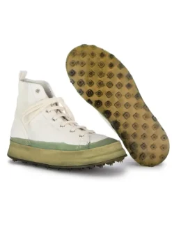 SHOTO | SNEAKER MELODY LAMB WEIß GRÜN Discount