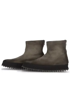 SHOTO | STIEFELETTEN PELUCHE DIVE GRAU New