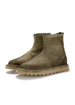 SHOTO | STIEFELETTEN PELUCHE NUBUK KHAKI Outlet