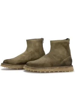 SHOTO | STIEFELETTEN PELUCHE NUBUK KHAKI Outlet