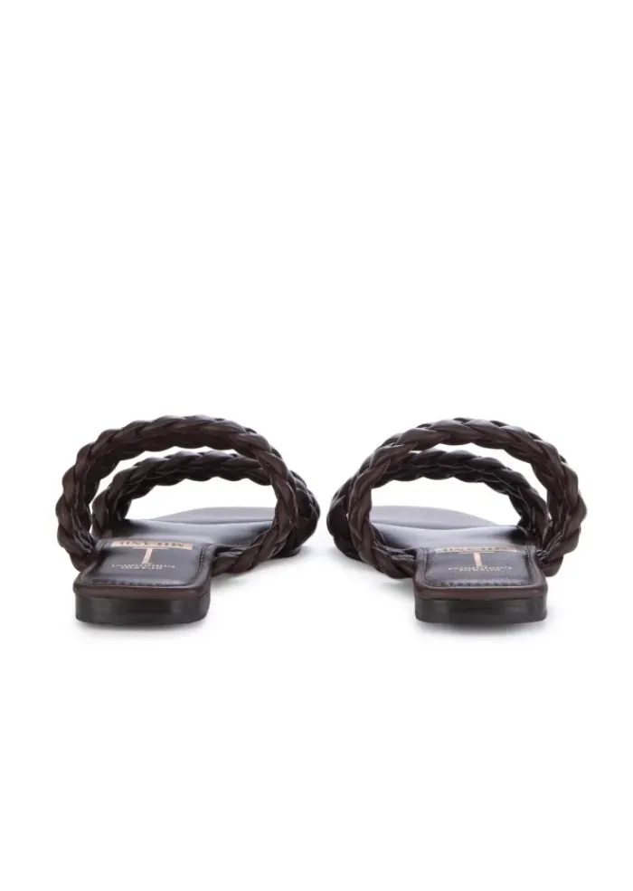 SPAZIO CORRIDONI 1 MILANO | SANDALEN DOPPLEBAND DUNKLEBRAUN Clearance