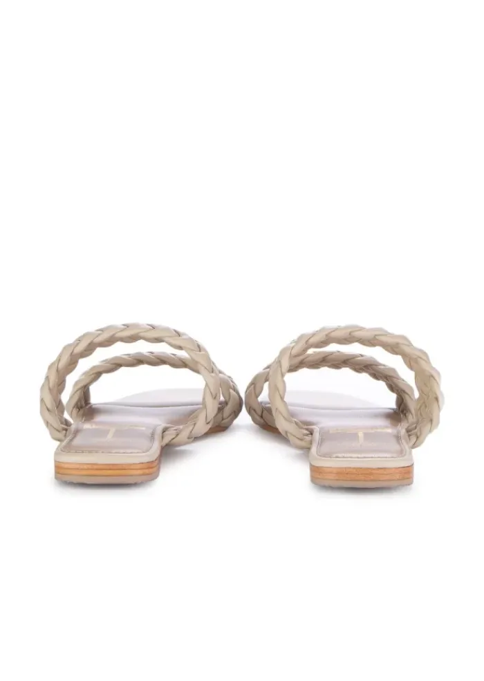 SPAZIO CORRIDONI 1 MILANO | SANDALEN DOPPLEBAND CREMEWEISS Clearance