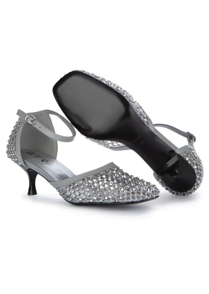 STRATEGIA | PUMPS SHINY ALL OVER STRASS GRAU Online
