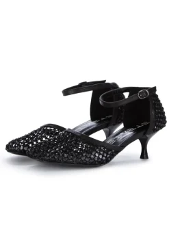 STRATEGIA | PUMPS SHINY ALL OVER STRASS SCHWARZ Discount